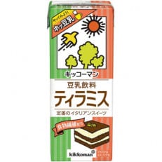 キッコーマンソイフーズ豆乳飲料 ティラミス 200ml&times;36本入