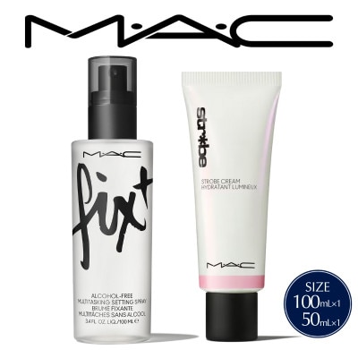 M・A・C フィックス+オリジナル 100mL & ストロボクリーム ピンクライト 50mL セット