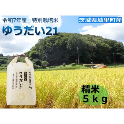 令和7年産　特別栽培米「ゆうだい21」精米5kg