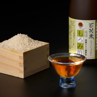 もろみ酢　百笑米の華麗舞使用!!　720ml×12本