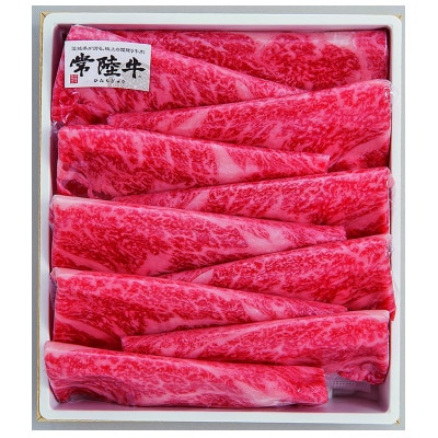 柿安本店　常陸牛肩ロースすき焼き　600g