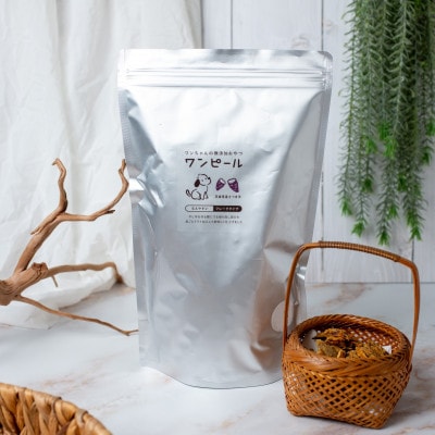 茨城県産ほしいもの未利用部分を使用した犬の無添加おやつ(フレークタイプ300g×2袋)