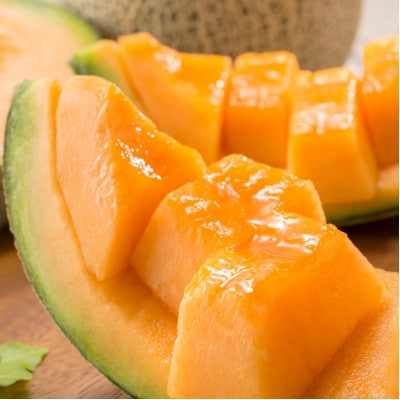 【令和5年 品質優良賞受賞】茨城県旭村産クインシーメロン(赤肉) 特秀2玉