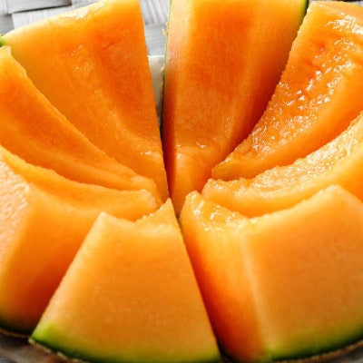 【令和5年 品質優良賞受賞】茨城県旭村産クインシーメロン(赤肉) 特秀2玉