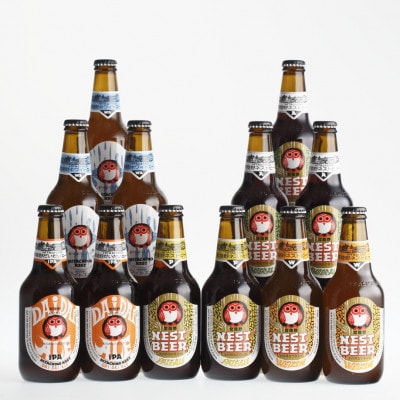 常陸野ネストビール飲み比べ12本セット