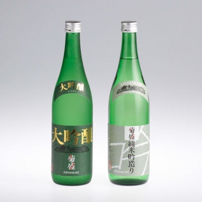 木内酒造【菊盛】大吟醸・純米吟造り2本セット