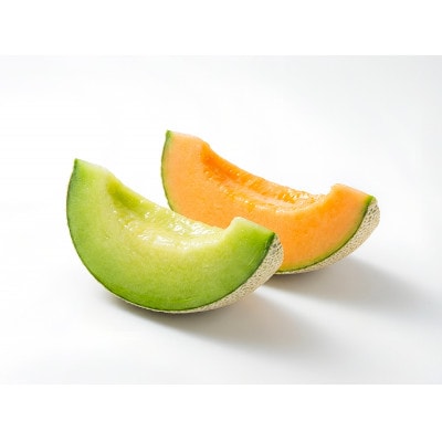 KOTARO-BRAND イバラキング&クインシーメロンセット4L(各1玉)