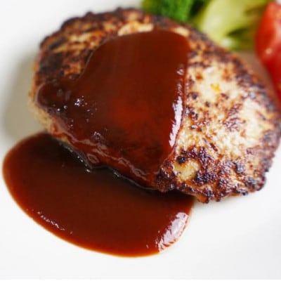 創業70年 牧場経営・老舗精肉店 だいじょ豚の手造りハンバーグ8個