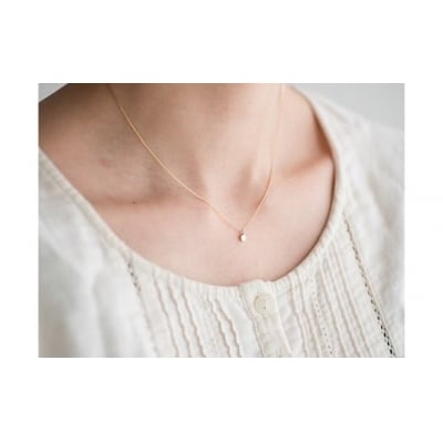K10七宝ネックレス・ホワイト Kenichi Kondo