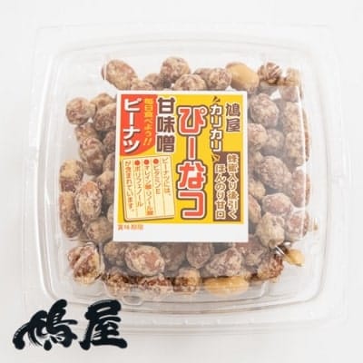 カリカリぴーなつ　甘味噌　120g×12個入