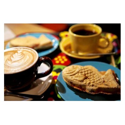 自家焙煎コーヒー豆セット　パナマ・ゲイシャ200g&オリジナルブレンド200g(挽き)