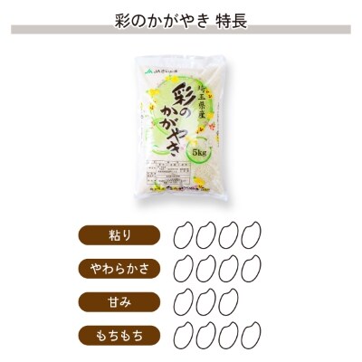 【令和6年産】埼玉県産 彩のかがやき 彩のきずな 食べ比べセット【合計10kg】(5kg×2袋) 