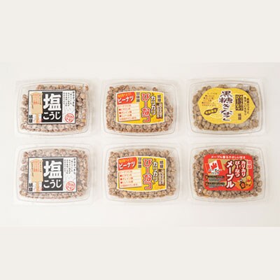 徳用カリカリぴーなつアソート 4種6個入り