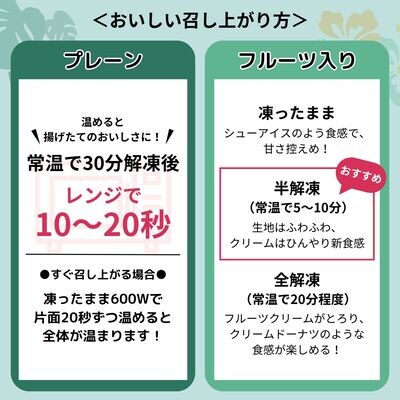 新食感スイーツ! マラサダ フルーツ入り&プレーン 8個セット カフェキエレ | 埼玉県 北本市