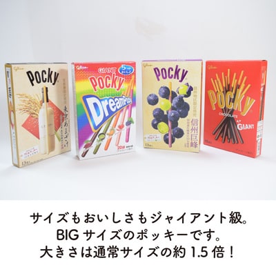 グリコ ジャイアントポッキー 4種 セット