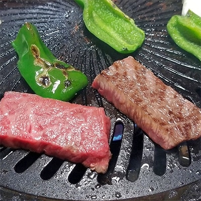 博多和牛A5～A4 肩ロースミニステーキ400g　ソース・塩胡椒付【化粧箱入】