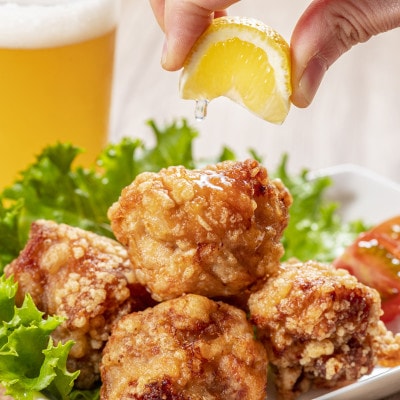 惣菜盛り合わせAセット(ソース付ハンバーグ・鶏モモから揚げ・カニクリームコロッケ)(中間市)