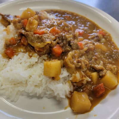 懐かしの学校給食カレー(レトルト)6食セット(中間市)