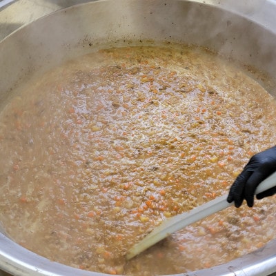 懐かしの学校給食カレー(レトルト)6食セット(中間市)