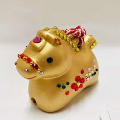 2026年度金運丙午金馬マスコット土鈴