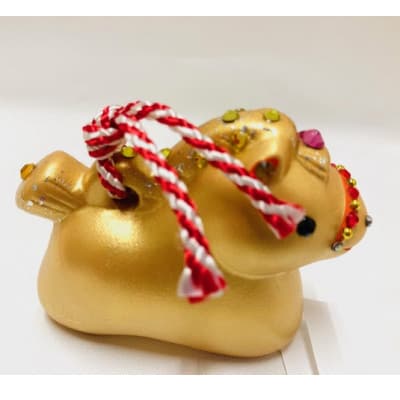 2026年度金運丙午金馬マスコット土鈴