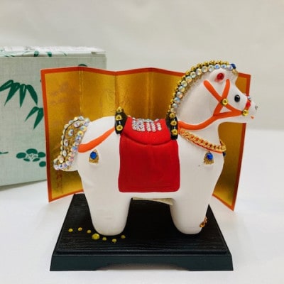 2026年度金運丙午白馬くら(屏風、盆　木札付き)1点