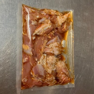 はかた地どり　自家製タレ漬けもも肉1kg