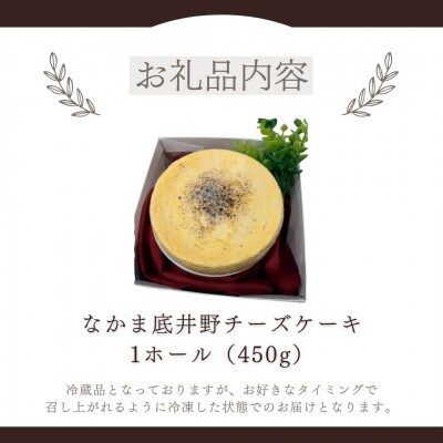 なかま底井野チーズケーキ