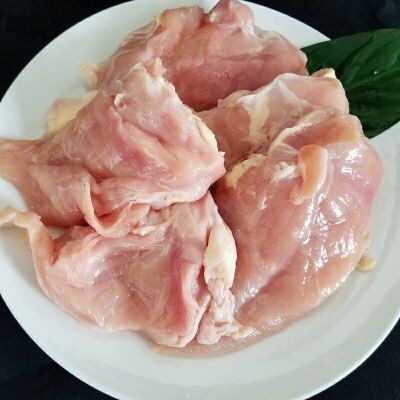 福岡県産地鶏「はかた地どり」むね肉(約1kg)