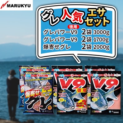 マルキユーのグレ人気エサセット M-2