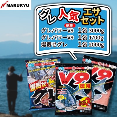 マルキユーのグレ人気エサセット(寄附額1万円コース)　M-7