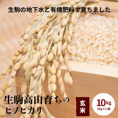 ヒノヒカリ玄米10kg(5kg×2)