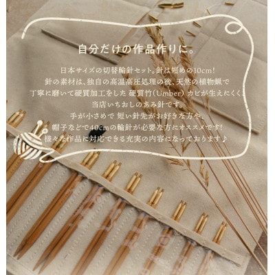 近畿編針Seeknit切替輪針セット10cmセット　401015759231