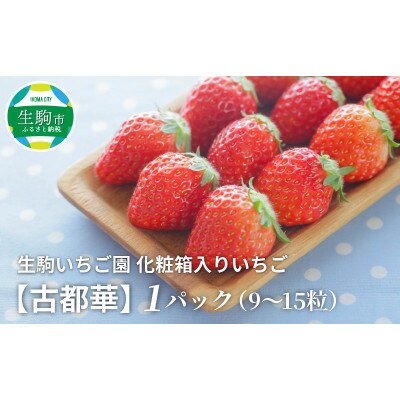 【ふるさと納税】「古都華」化粧箱入りいちご