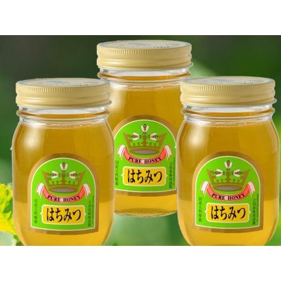 生駒で採れたはちみつ(500g×3種)