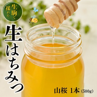 生駒で採れた蜂蜜「山桜」500g