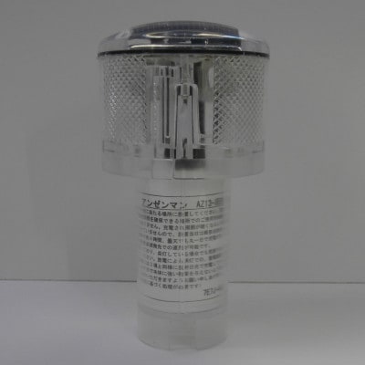太陽電池式LED警告灯アンゼンマン　白