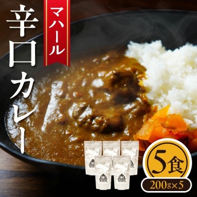 マハール　辛口カレーセット　200g×5