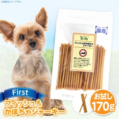 First フィッシュ&かぼちゃジャーキーお試し用　1袋