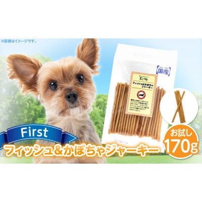 First フィッシュ&かぼちゃジャーキーお試し用　1袋
