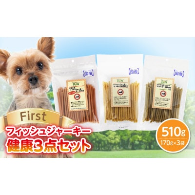 First フィッシュジャーキー　健康3点セット