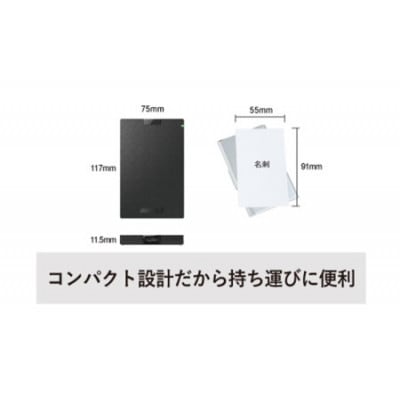 BUFFALO/バッファロー ポータブルSSD TypeA&C 2.0TB