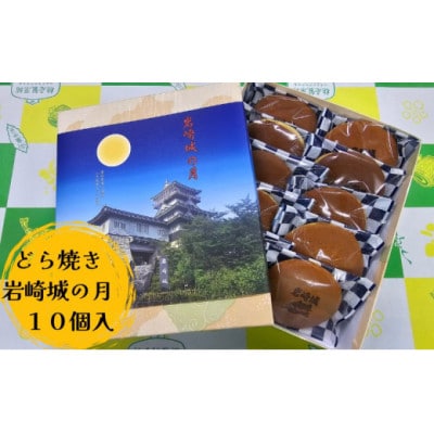 どら焼き 岩崎城の月 10個入