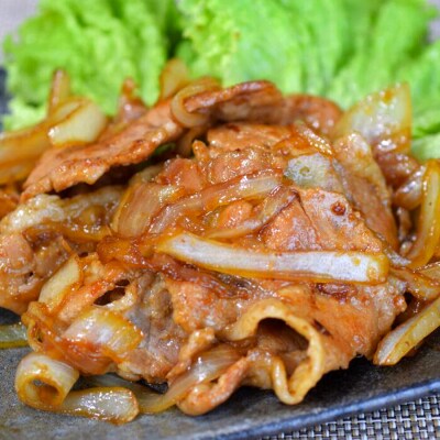 【高知県 大月町産ブランド豚】力豚ロース　生姜焼き用800g