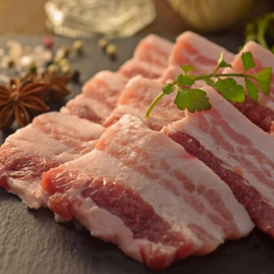 【高知県 大月町産ブランド豚】力豚バラ　焼き肉用 3kg