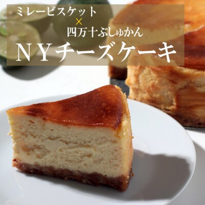 ミレービスケットと四万十ぶしゅかんのNYチーズケーキ