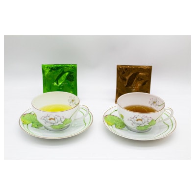 八女煎茶とほうじ茶の個包装ティーバッグ詰め合せ