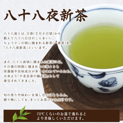 2024年産 八女茶 八十八夜新茶 産地の香りを閉じ込めたお茶の缶詰 100g×6缶
