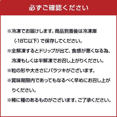 【冷凍】 かの蜂の冷凍フルーツ 種なし巨峰  1kg(500g×2袋)