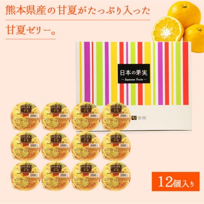 甘夏ゼリー12個ギフトセット